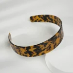 Wide Tortoiseshell Headband with Teeth 3.5cm | Four Colourways, 38g - 2
