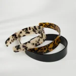 Wide Tortoiseshell Headband with Teeth 3.5cm | Four Colourways, 38g - 7