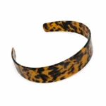 Wide Tortoiseshell Headband with Teeth 3.5cm | Four Colourways, 38g - 1