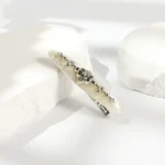 Willow-Leaf Crystal Barrette 7.5cm | Six Acetate Colourways - 24