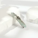 Willow-Leaf Crystal Barrette 7.5cm | Six Acetate Colourways - 27