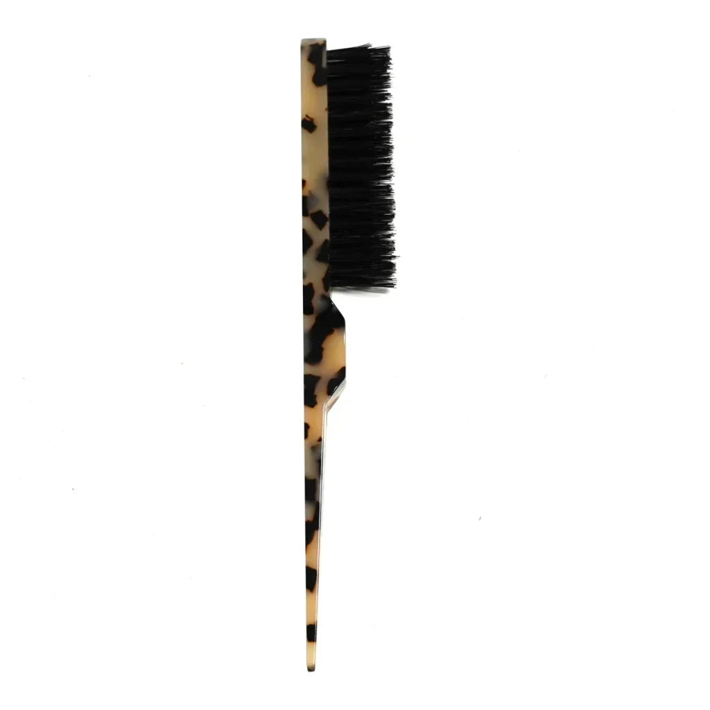 Acetate Teasing Brush 21.5cm | Blonde Tortoiseshell, Pointed Tail
