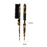 Acetate Teasing Brush 21.5cm | Blonde Tortoiseshell, Pointed Tail - 2