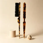 Acetate Teasing Brush 21.5cm | Blonde Tortoiseshell, Pointed Tail - 5