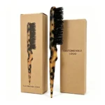 Acetate Teasing Brush 21.5cm | Blonde Tortoiseshell, Pointed Tail - 7