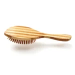 Bamboo Oval Cushion Brush 22cm | Ball-Tip Wooden Pins - 7