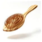 Bamboo Oval Cushion Brush 22cm | Ball-Tip Wooden Pins - 8