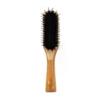 Bamboo Paddle Brush 22cm | Boar & Nylon Bristle Mix - 1