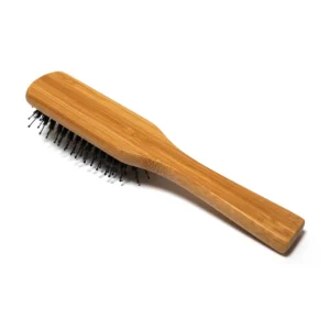 Bamboo Paddle Brush 22cm | Boar & Nylon Bristle Mix — product detail