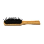 Bamboo Paddle Brush 22cm | Boar & Nylon Bristle Mix - 7