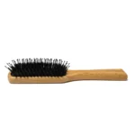 Bamboo Paddle Brush 22cm | Boar & Nylon Bristle Mix - 10