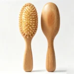 Beechwood Oval Cushion Brush 22.5cm | Ball-Tip Wooden Pins - 13