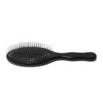 Black Wooden Oval Brush 24.5cm | Steel Pin or Boar & Nylon - 9