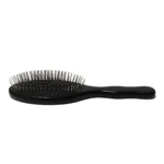 Black Wooden Oval Brush 24.5cm | Steel Pin or Boar & Nylon - 10