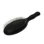 Black Wooden Oval Brush 24.5cm | Steel Pin or Boar & Nylon - 11