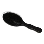 Black Wooden Oval Brush 24.5cm | Steel Pin or Boar & Nylon - 20
