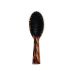 Flamed Tortoiseshell Cushion Brush 21cm | Boar & Nylon Mix OEM - 1