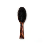 Flamed Tortoiseshell Cushion Brush 21cm | Boar & Nylon Mix OEM - 2