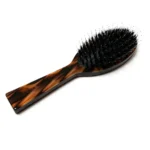 Flamed Tortoiseshell Cushion Brush 21cm | Boar & Nylon Mix OEM - 4