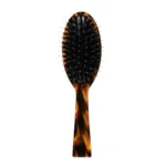 Flamed Tortoiseshell Cushion Brush 21cm | Boar & Nylon Mix OEM - 5