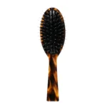 Flamed Tortoiseshell Cushion Brush 21cm | Boar & Nylon Mix OEM - 6