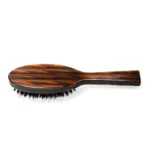 Flamed Tortoiseshell Cushion Brush 21cm | Boar & Nylon Mix OEM - 12
