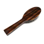 Flamed Tortoiseshell Cushion Brush 21cm | Boar & Nylon Mix OEM - 15
