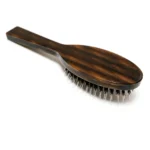 Flamed Tortoiseshell Cushion Brush 21cm | Boar & Nylon Mix OEM - 16