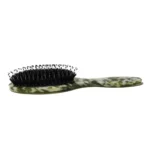 Green Marble Acetate Cushion Brush 22cm | Boar & Nylon Bristle Mix - 15