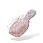 Mini Confetti Acetate Brush 14cm | Travel Size, Ball-Tip Nylon Pins - 3