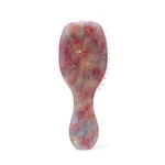 Mini Confetti Acetate Brush 14cm | Travel Size, Ball-Tip Nylon Pins - 5