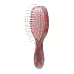 Mini Confetti Acetate Brush 14cm | Travel Size, Ball-Tip Nylon Pins - 6