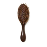 Walnut Oval Cushion Brush 20.5cm | Ball-Tip Wooden Pins - 1