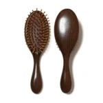 Walnut Oval Cushion Brush 20.5cm | Ball-Tip Wooden Pins - 6