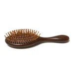 Walnut Oval Cushion Brush 20.5cm | Ball-Tip Wooden Pins - 9