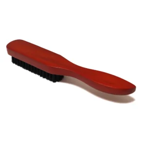 Wooden Fade Beard Brush 21cm | Three Rows of Boar Bristle — product detail
